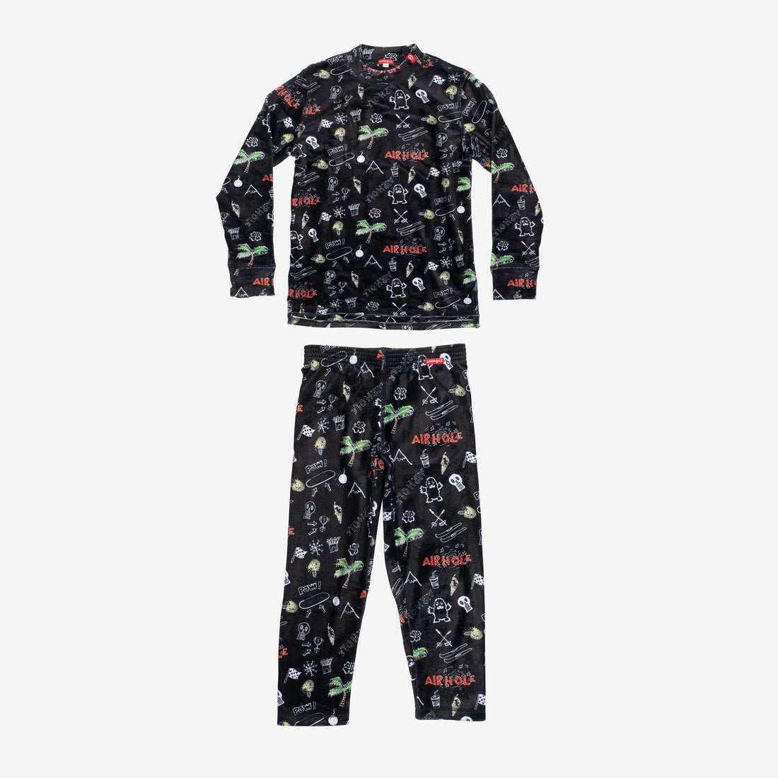 ENSEMBLE THERMIQUE JUNIOR MILK FLEECE DOODLES - DM2 SHOP