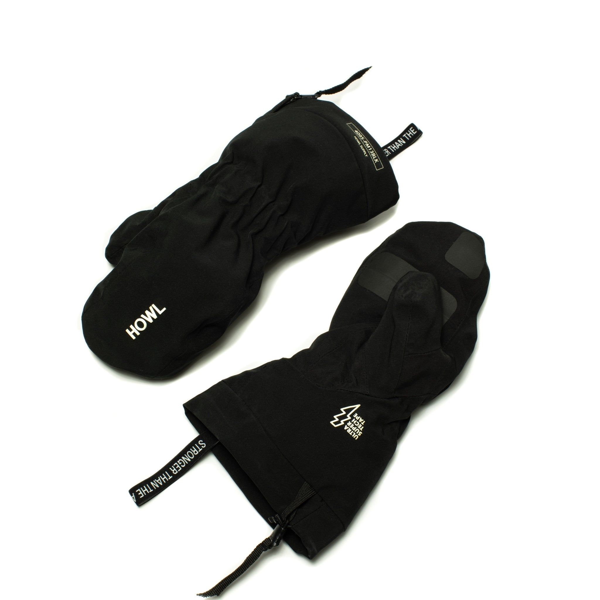 HOWL MITAINES SNOW UNISEXE KUZYK - BLACK - DM2 SHOP