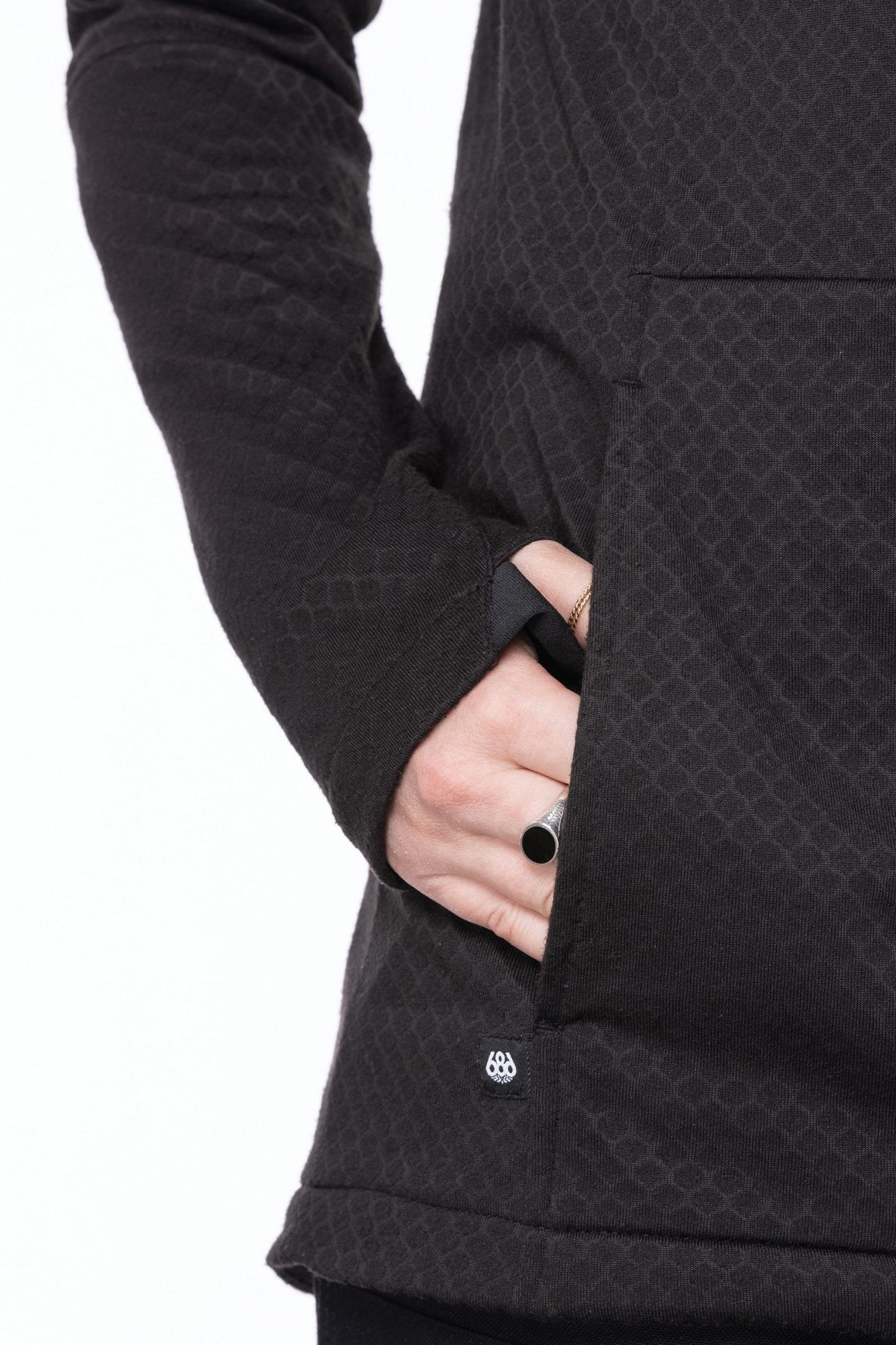 686 SOUS - VÊTEMENT FEMME MISSION GRID NOIR - DM2 SHOP