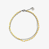 PURA VIDA // BRACELET CHEVILLE NEON ROSARY