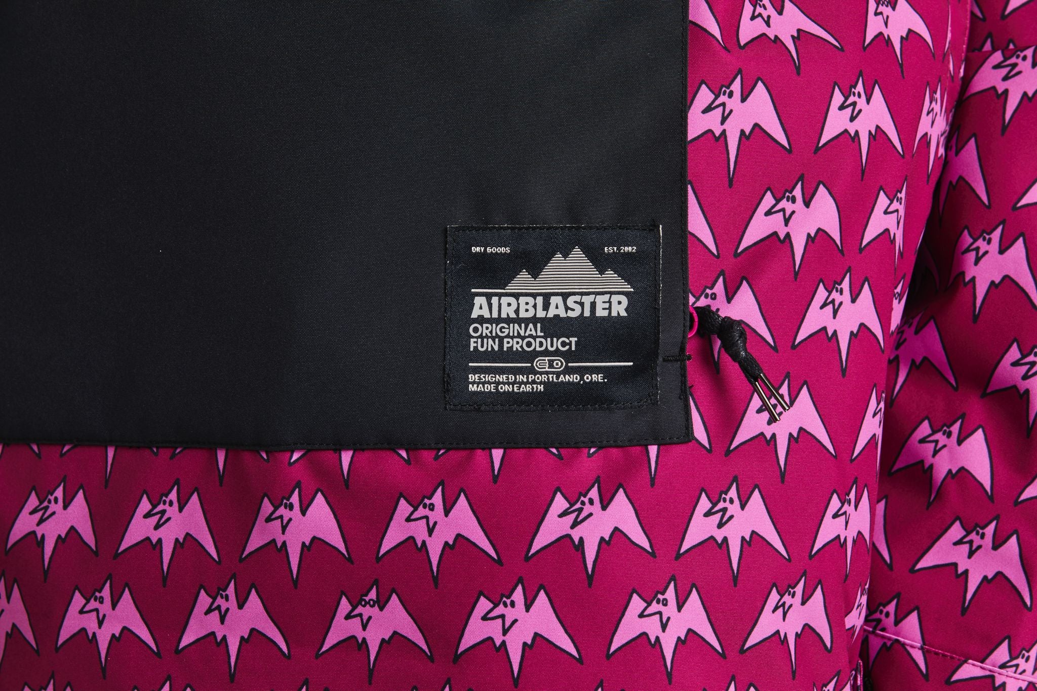 AIRBLASTER ANORAK UNISEXE FREEDOM - MAGENTA TERRY - DM2 SHOP
