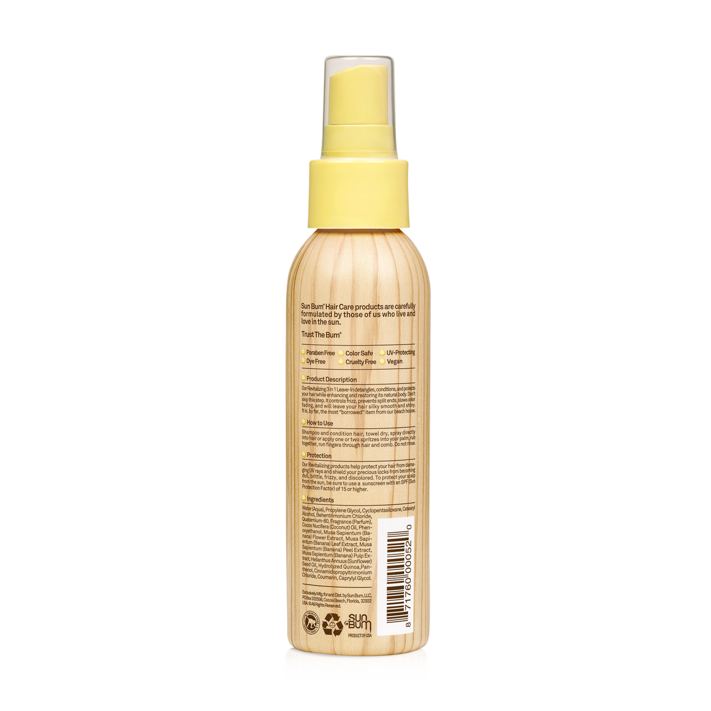 REVITALISANT 3 EN 1 SANS RINÇAGE SUN BUM - DM2 SHOP