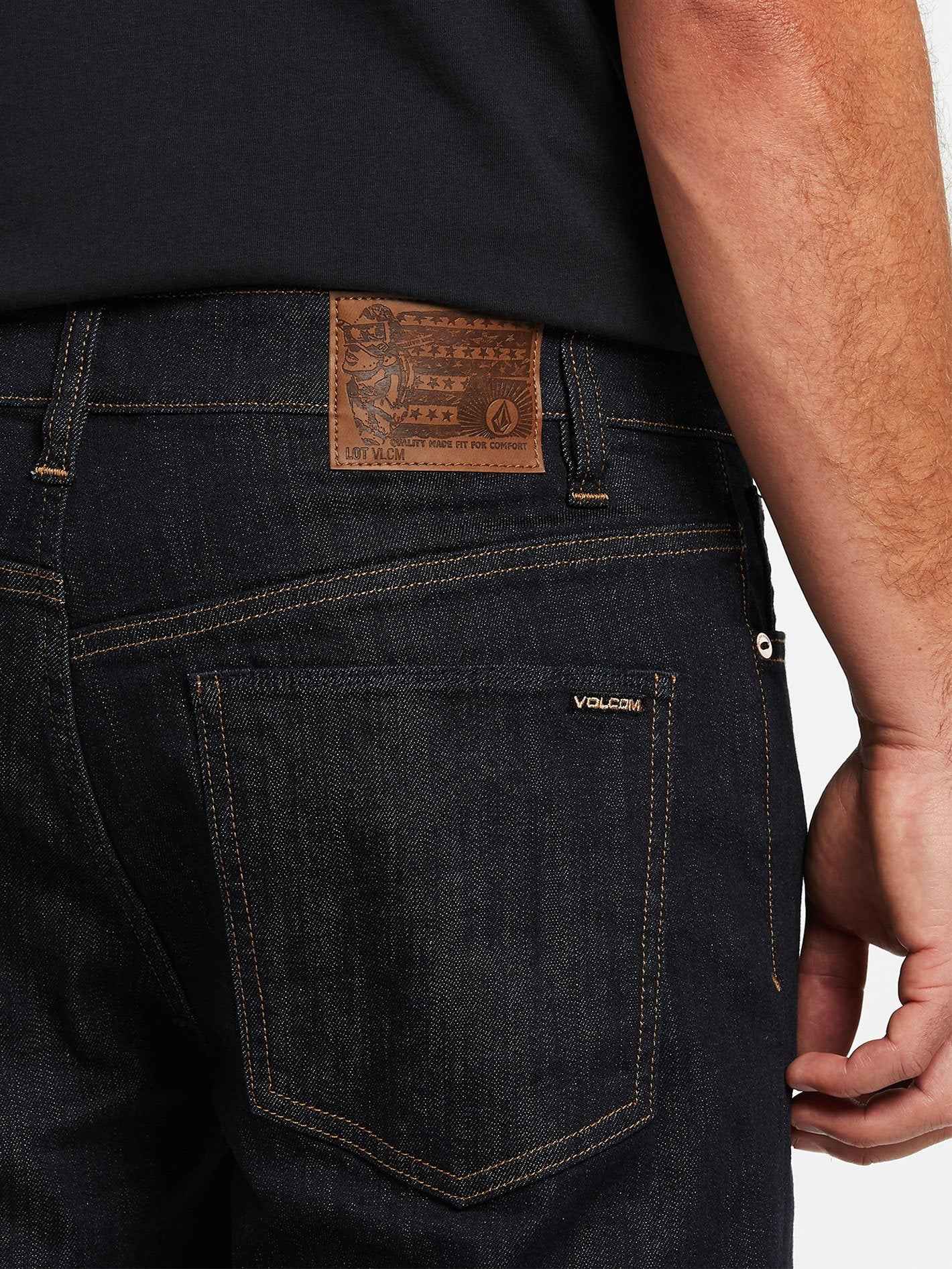 VOLCOM JEANS HOMME SOLVER RINSE