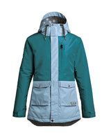 AIRBLASTER MANTEAU ISOLÉ FEMME STAY WILD - SPRUCE/MIST - DM2 SHOP