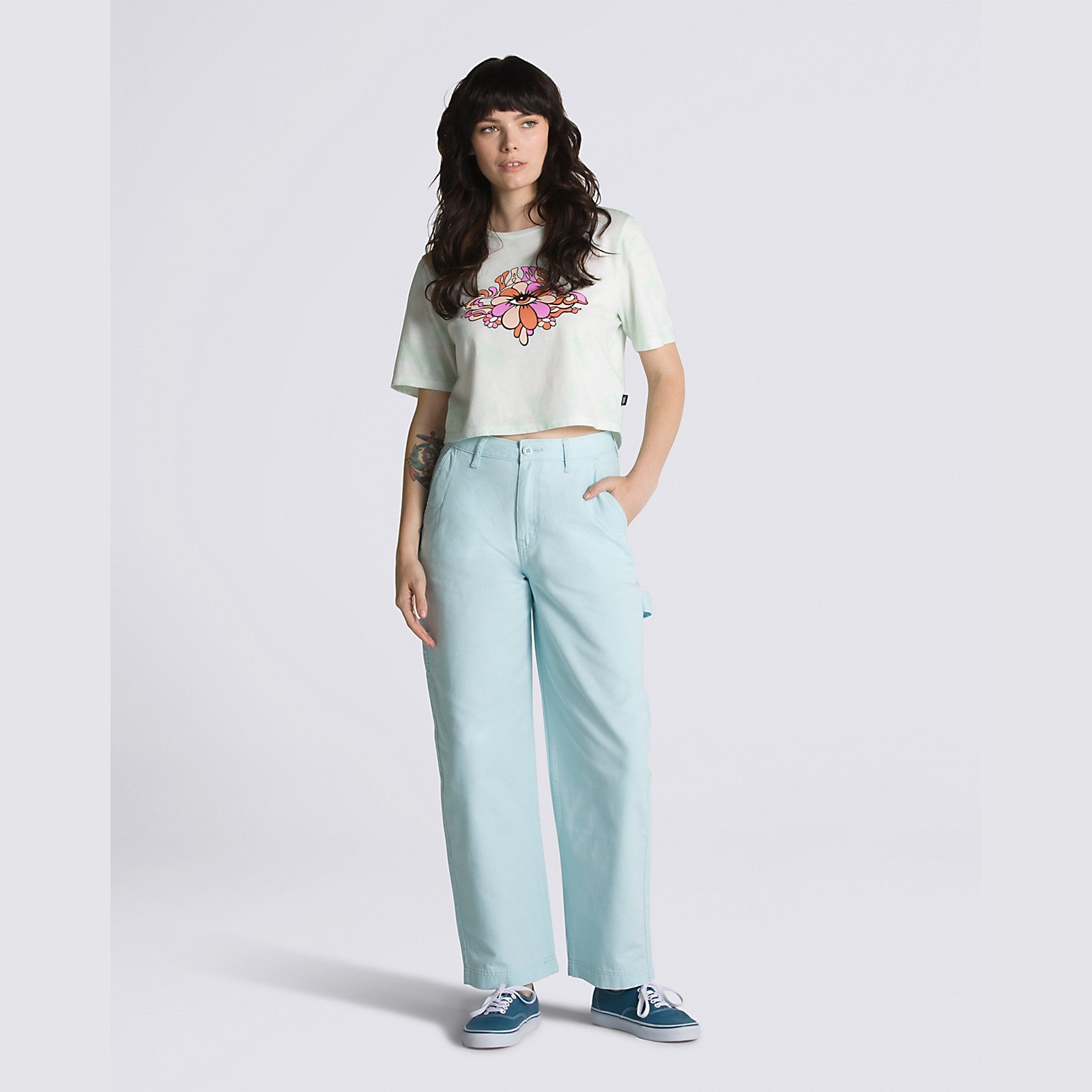 PANTALON GROUND WORK FEMME VANS, 2 couleurs - DM2 SHOP
