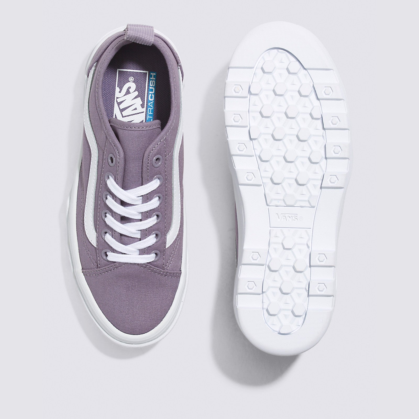 CHAUSSURES FEMME SENTRY OLD SKOOL, MAUVE - DM2 SHOP
