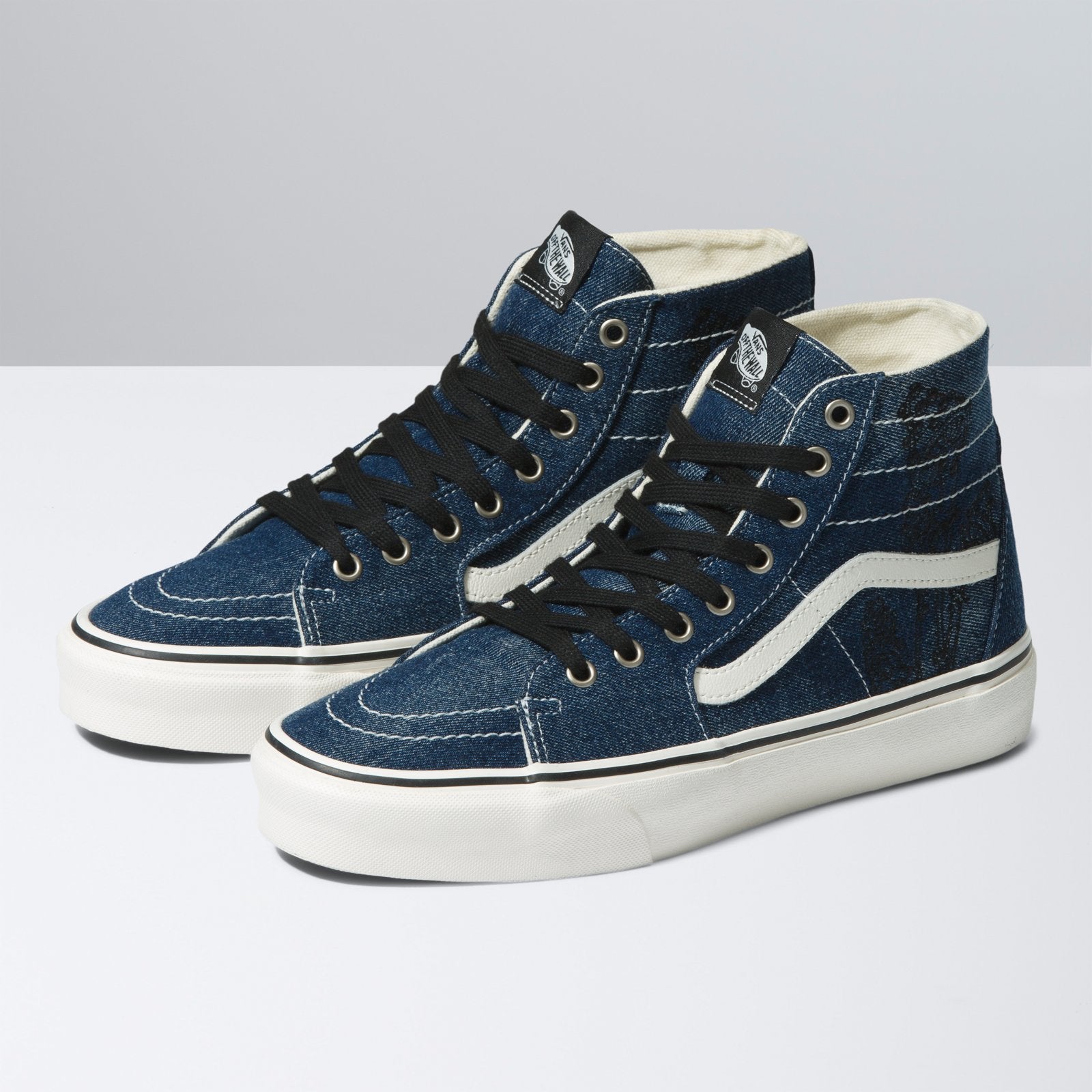 CHAUSSURES SK8 - HI TAPERED DENIM - DM2 SHOP