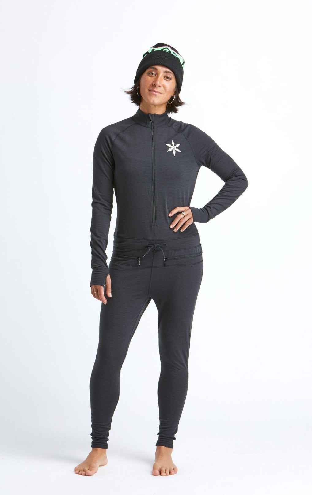 AIRBLASTER NINJA SUIT HOODLESS FEMME NOIR
