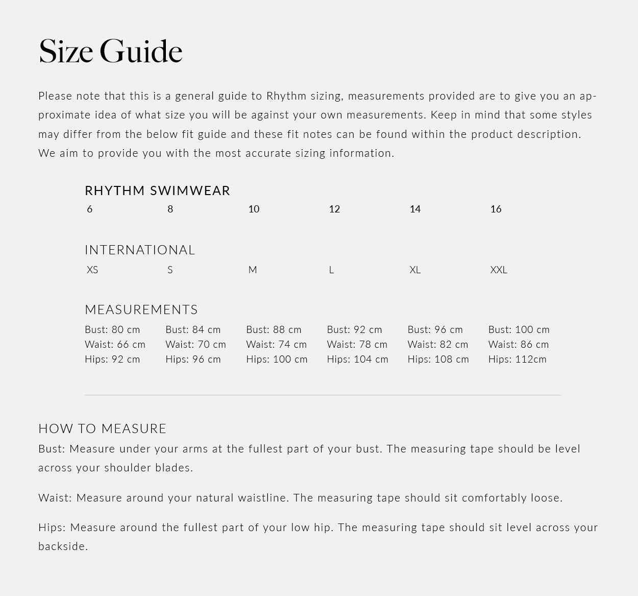 RHYTHM, BIKINI BAS FEMME MECCA CLEAN LINE