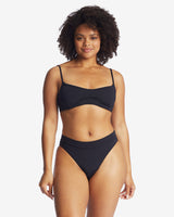 BILLABONG BIKINI BAS FEMME MAUI RIDER NOIR - DM2 SHOP