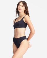 BILLABONG BIKINI BAS FEMME MAUI RIDER NOIR - DM2 SHOP