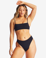 BILLABONG // BIKINI BAS FEMME MAUI RIDER NOIR