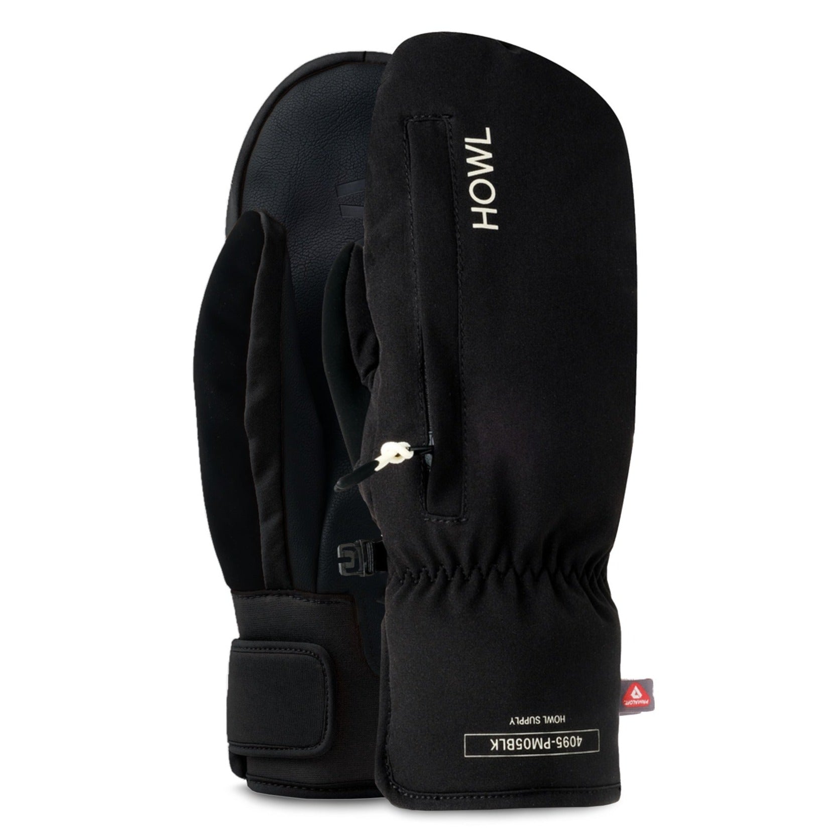 HOWL MITAINES SNOW UNISEXE POCKET MITT - NOIR - DM2 SHOP
