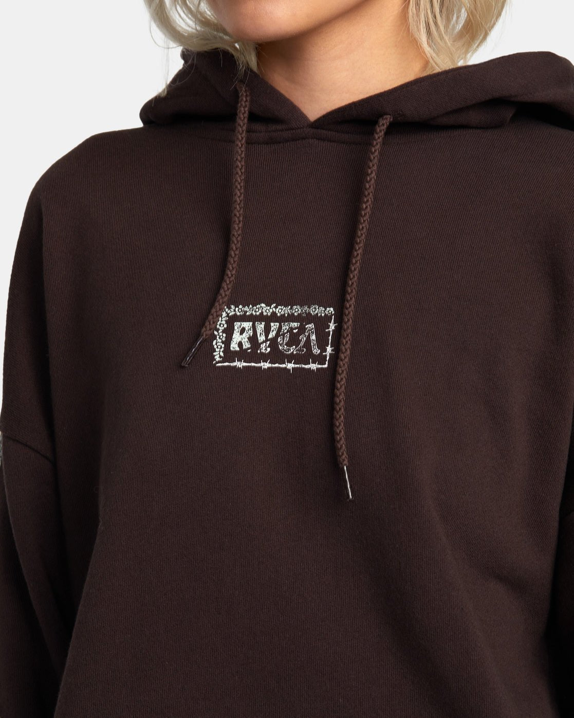 HOOD FEMME SPLITTER RVCA, JAVA - DM2 SHOP