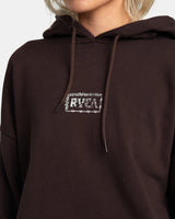 HOOD FEMME SPLITTER RVCA, JAVA - DM2 SHOP