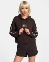 HOOD FEMME SPLITTER RVCA, JAVA - DM2 SHOP