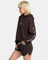 HOOD FEMME SPLITTER RVCA, JAVA - DM2 SHOP