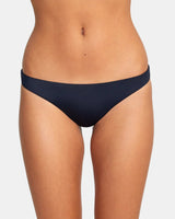 BIKINI BAS FEMME SOLID MEDIUM BLACK RVCA - DM2 SHOP