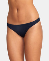 BIKINI BAS FEMME SOLID MEDIUM BLACK RVCA - DM2 SHOP