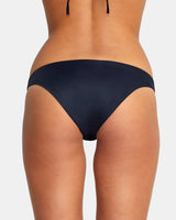 BIKINI BAS FEMME SOLID MEDIUM BLACK RVCA - DM2 SHOP