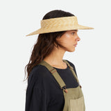 CHAPEAU VISIÈRE JOANNA STRAW BRIXTON - DM2 SHOP
