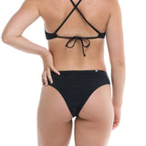 BAS DE BIKINI FEMME SOLID ABBY NOIR - DM2 SHOP