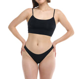 BAS DE BIKINI CLASSIQUE FEMME NOIR - DM2 SHOP