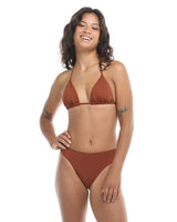 HAUT DE BIKINI FEMME KALI TRIANGLE MOCHA - DM2 SHOP