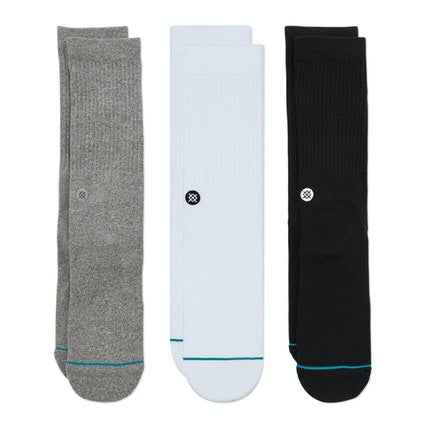 STANCE CHAUSSETTES ICON 3PCK ( 2 couleurs )