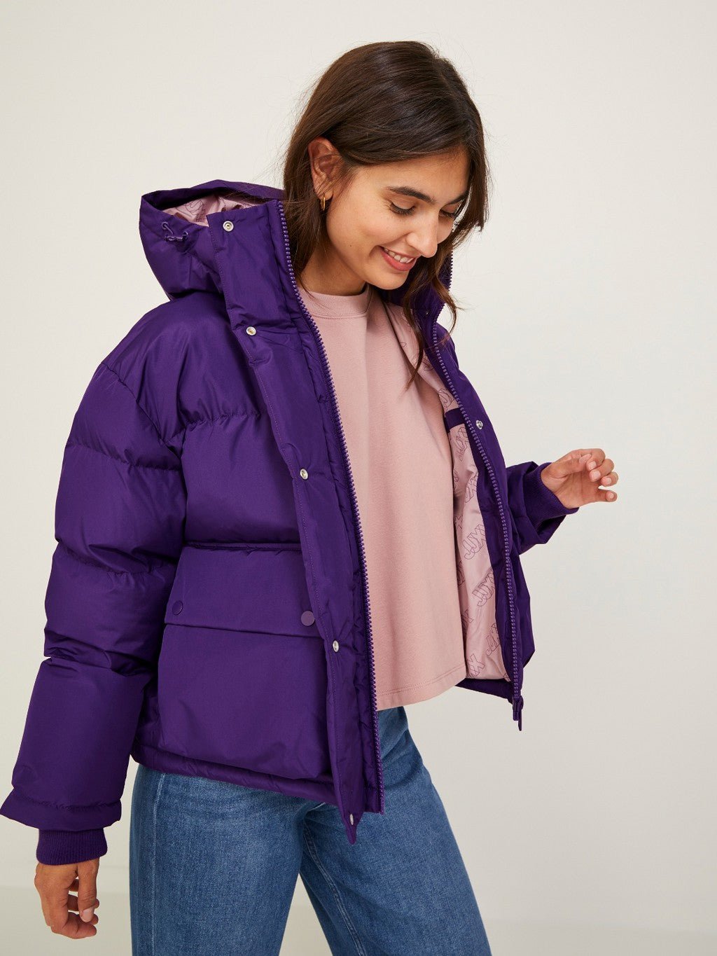 JJXX DOUDOUNE FEMME BIRDIE MAUVE - DM2 SHOP