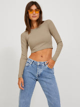 HAUT MODE FEMME FELINE RIB, 2 couleurs - DM2 SHOP