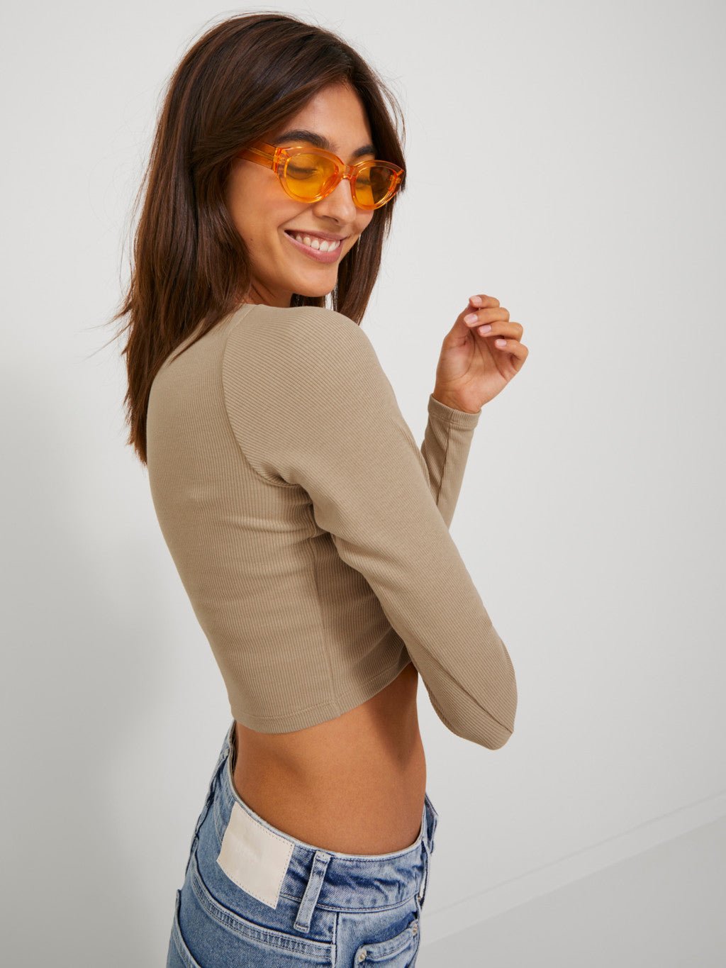 HAUT MODE FEMME FELINE RIB, 2 couleurs - DM2 SHOP