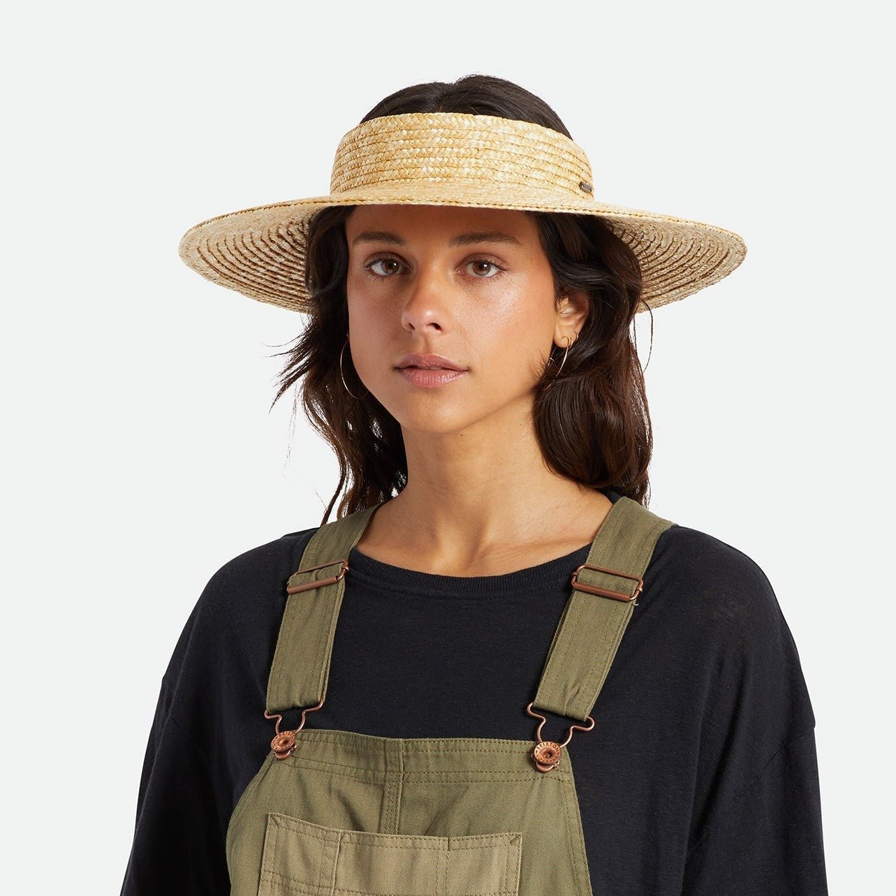 CHAPEAU VISIÈRE JOANNA STRAW BRIXTON - DM2 SHOP