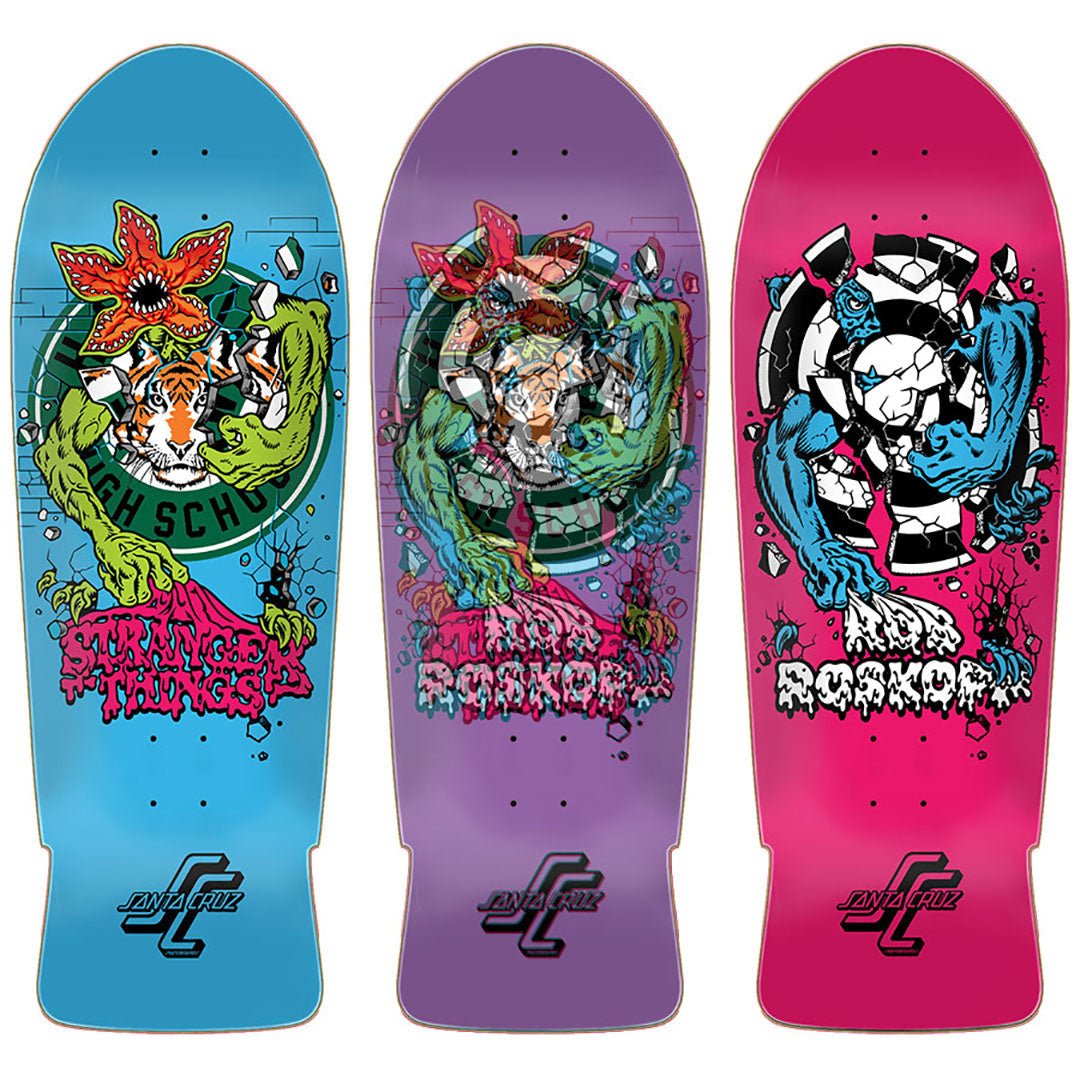 STRANGER THINGS X SANTA CRUZ ROSKOPP DEMOGORGON 10.25X30.03 - DM2 SHOP