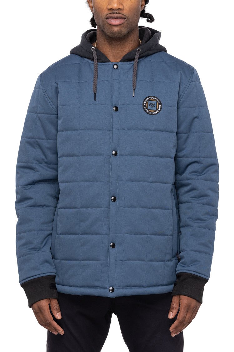 MANTEAU ISOLÉ HOMME OVERPASS 686, ORION BLUE - DM2 SHOP